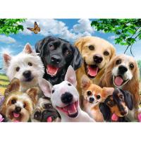 Delighted Dogs XXL 300pc Jigsaw Puzzle Extra Image 1 Preview